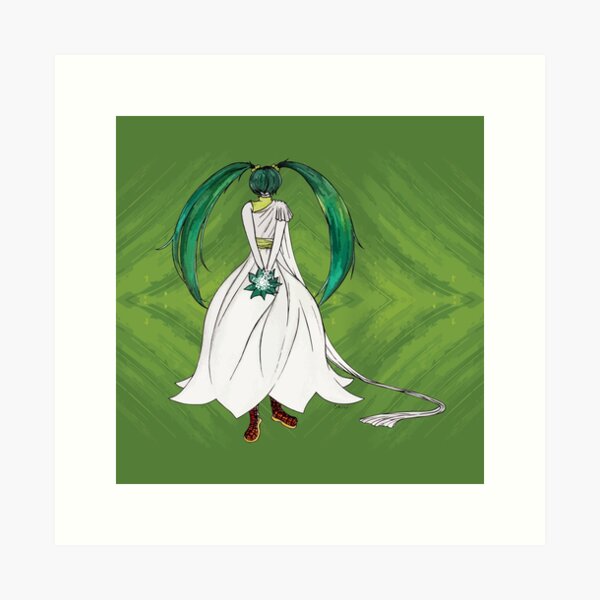 Flower Girl : Muguet (Lily of the valley) Art Print