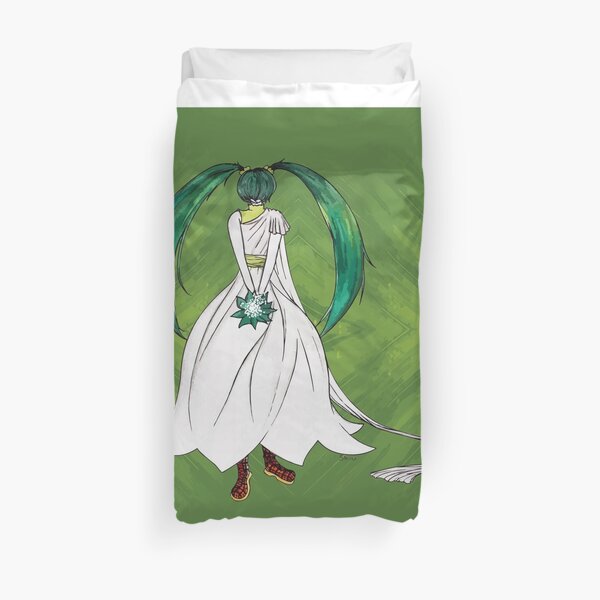 Flower Girl : Muguet (Lily of the valley) Duvet Cover