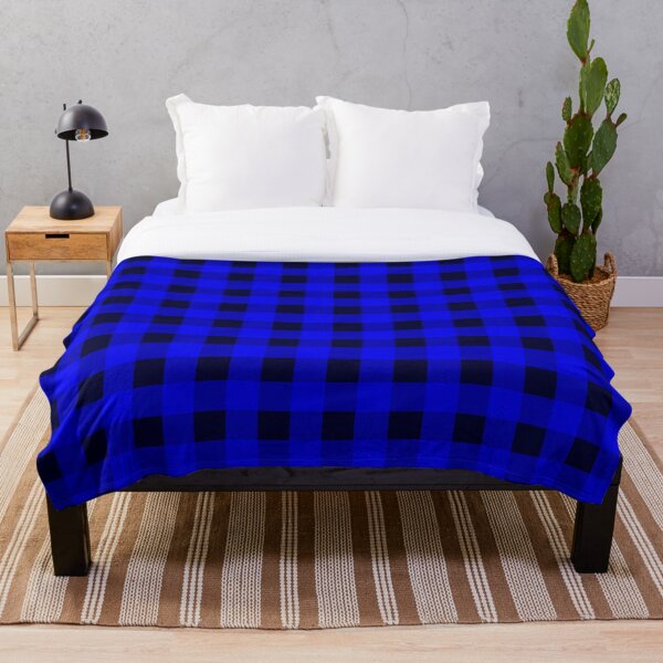 Item preview, Blue Buffalo Plaid Pattern designed and sold by RootSquare.