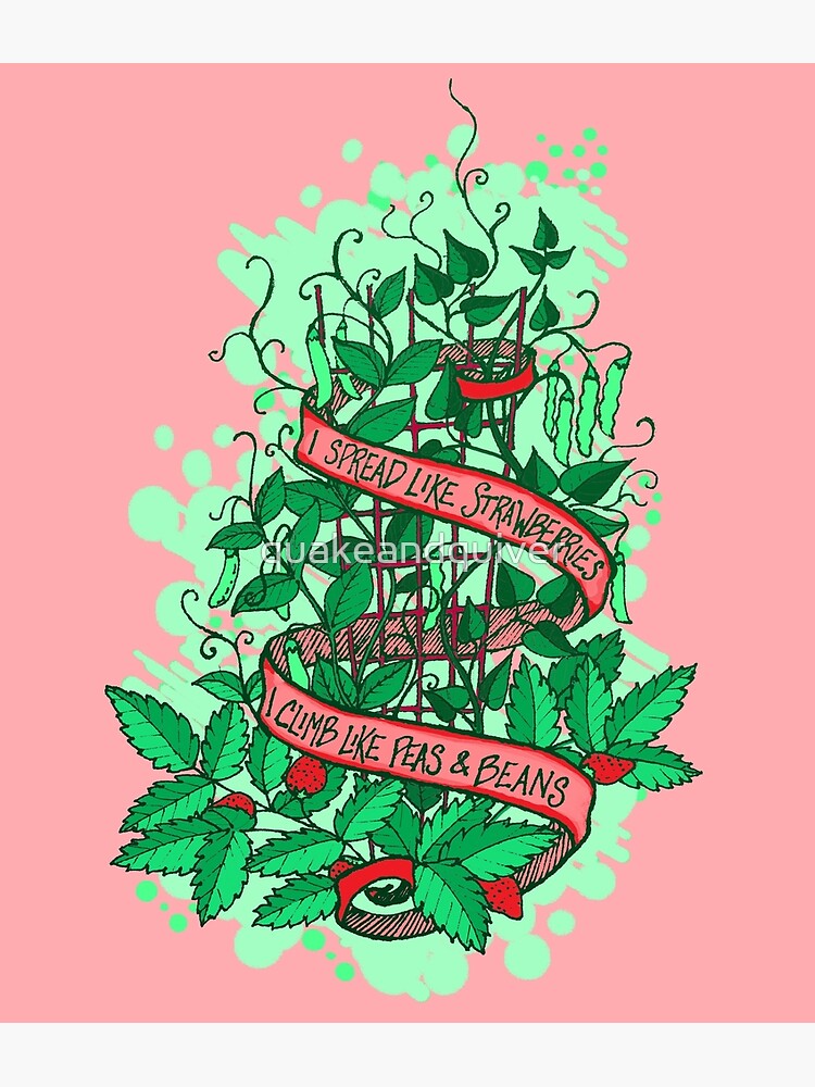 Discover I Spread Like Strawberries Fiona Apple Quote Premium Matte Vertical Poster
