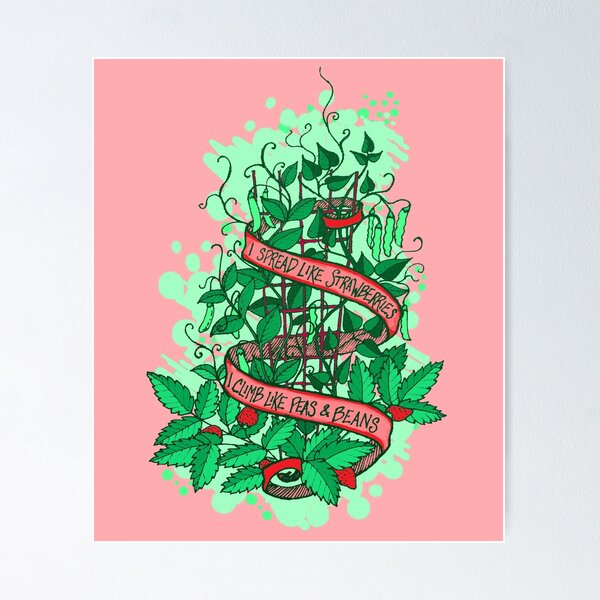 Item preview, I Spread Like Strawberries Fiona Apple Quote designed and sold by quakeandquiver.