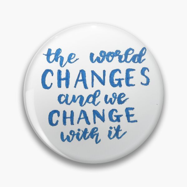Item preview, scorpius malfoy quote cursed child 'the world changes and we change with it' designed and sold by creamsoda calligraphy.