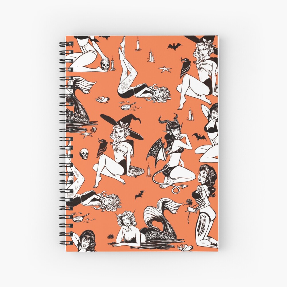 Item preview, Spiral Notebook designed and sold by Sabtastic.