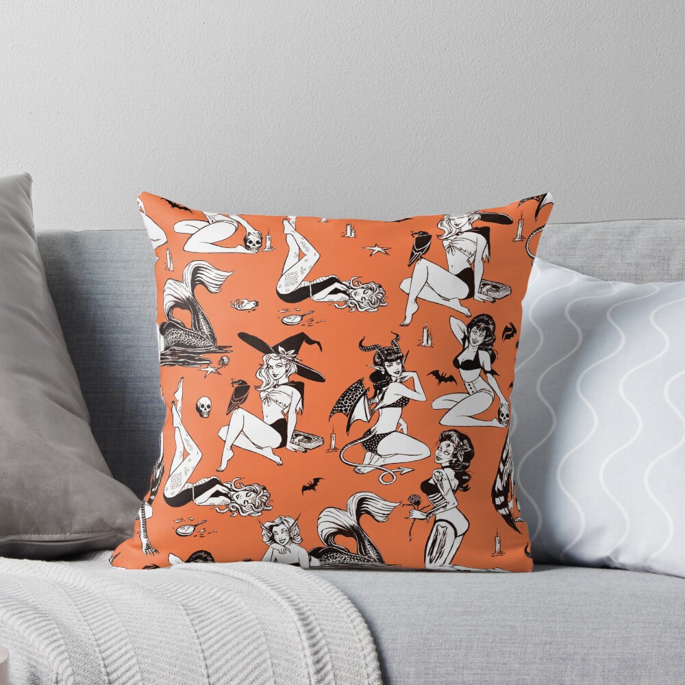 Item preview, Throw Pillow designed and sold by Sabtastic.