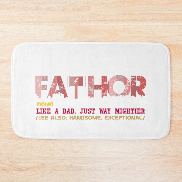 Item preview, Copy of Fathor Like A Dad Just Way Mightier designed and sold by Mohamedprf.