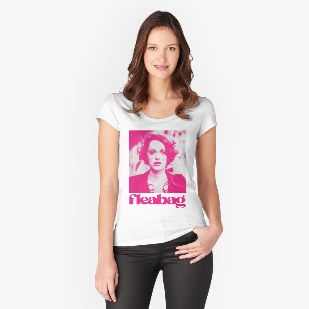 Vista previa del artículo con la obra «Camiseta entallada de cuello ancho», diseñado y vendido por its-ella.