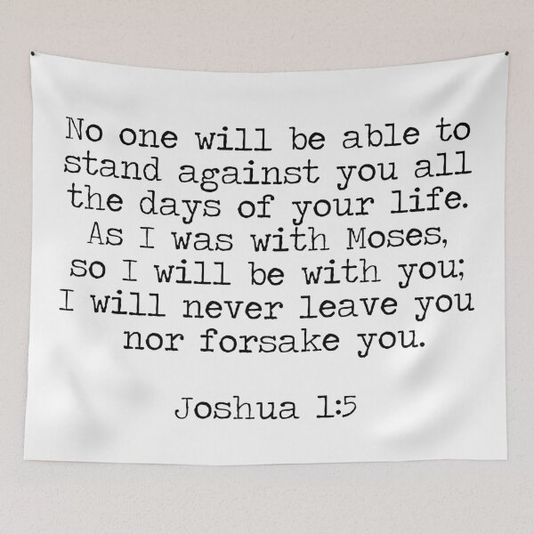 Item preview, Joshua 1:5 designed and sold by ReVivingHoPe.