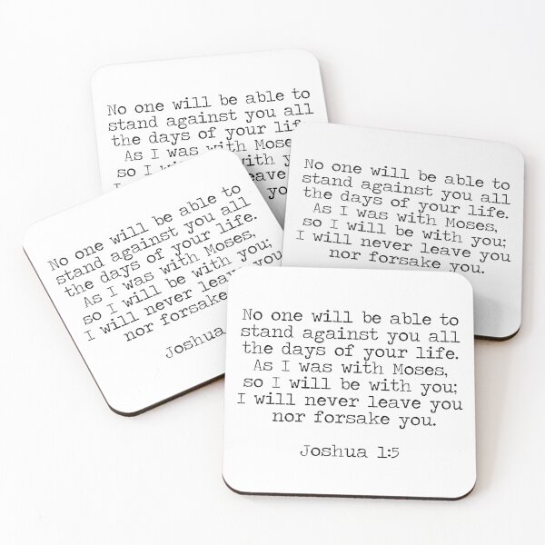 Item preview, Joshua 1:5 designed and sold by ReVivingHoPe.