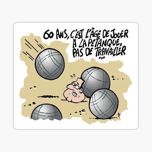 Stickers Sur Le Theme Petanque Redbubble