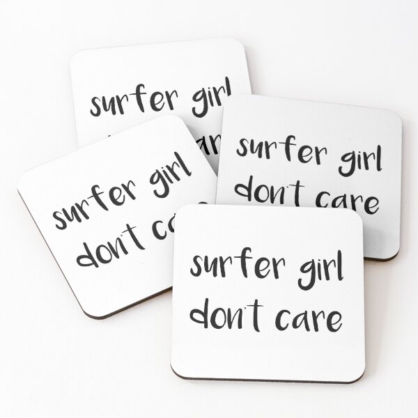 Item preview, Surfer Girl Don't Care designed and sold by jackknite.