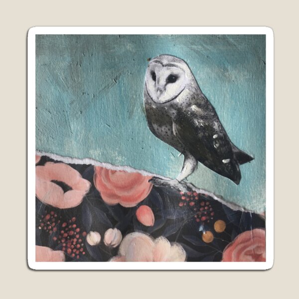 owl of my heart Magnet