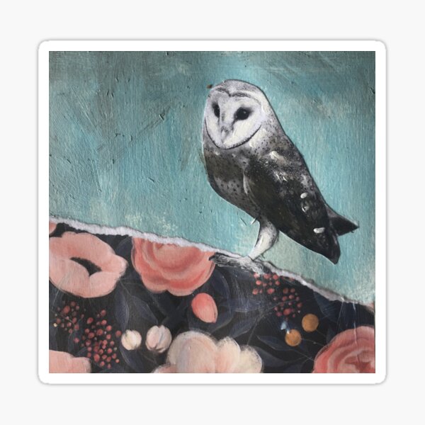 owl of my heart Sticker