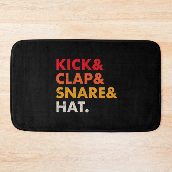 Artikelvorschau, Kick Clap Snare Hat Vintage Analog Drum Synth Producer Nerd design entworfen und verkauft von A-Fashion.