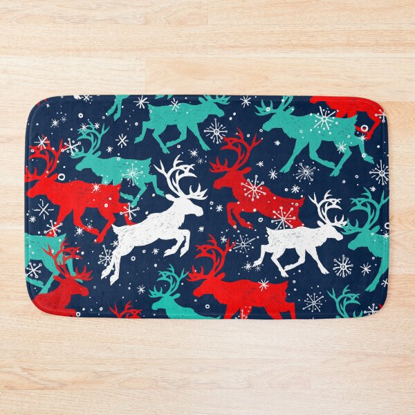 Item preview, Festive Snow Caribou designed and sold by inkedinred.