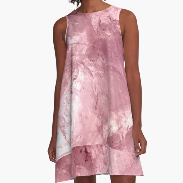 Rose Quartz A-Line Dress