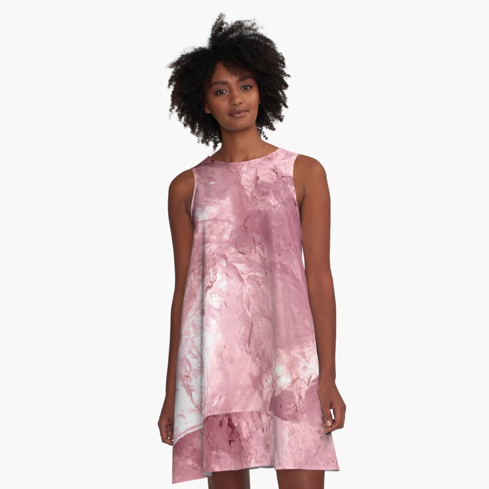 Rose Quartz A-Line Dress
