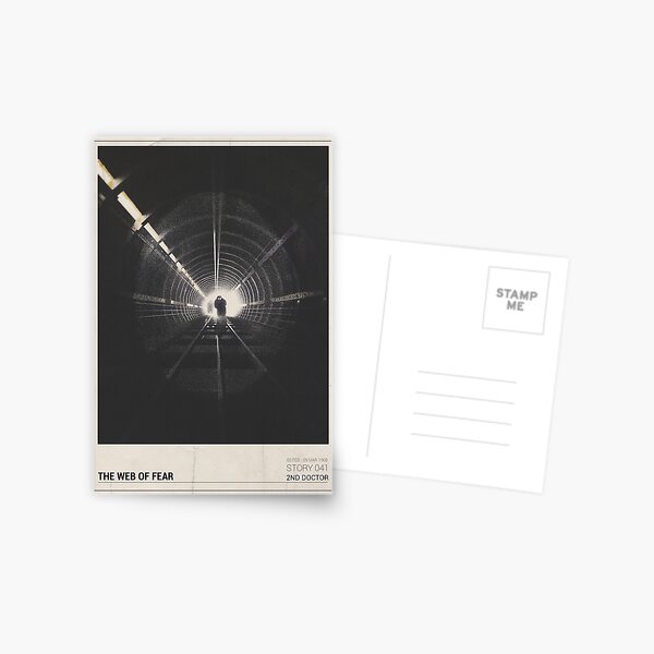 The Web of Fear Postcard