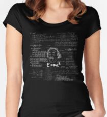 E = mc2 Fitted Scoop T-Shirt