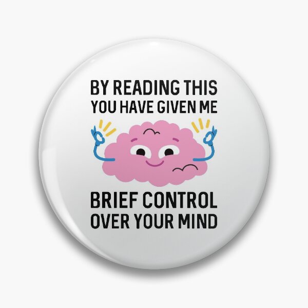 Item preview, Brief Control Over Your Mind designed and sold by LuckyFoxDesigns.