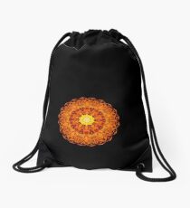 In Silence They Meet Drawstring Bag
