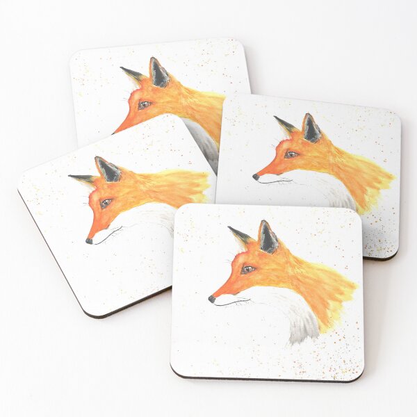 Item preview, Fox watercolor designed and sold by Monika Howarth.