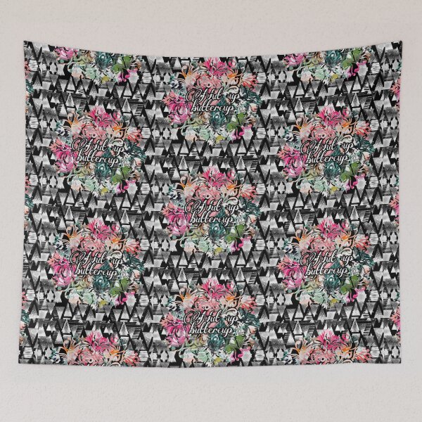Item preview, Nut up buttercup floral  designed and sold by NeverNanashi.