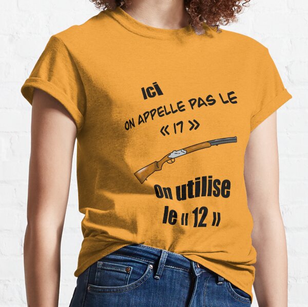 Here we don't call 17 we use 12 Classic T-Shirt