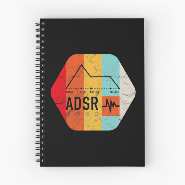 Item preview, Analog Synth ADSR Envelope Producer Vintage Studio Gear Nerd design designed and sold by A-Fashion.