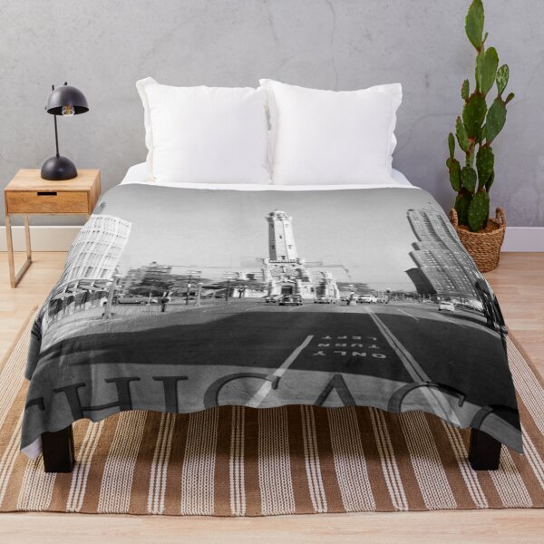 Item preview, Chicago iconic Water Tower landmark circa 1950 designed and sold by thearttist.