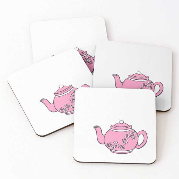 Item preview, Cute Pink Tea Pot designed and sold by kmoblenes.
