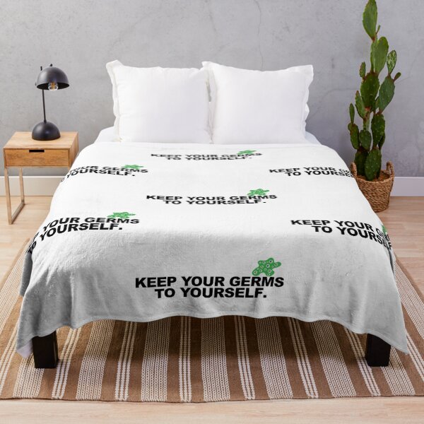 Item preview, Keep Your Germs to Yourself - Funny (WHITE) designed and sold by ChrisChrossie.