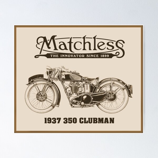 Item preview, Matchless British classic motorcycle designed and sold by aapshop.