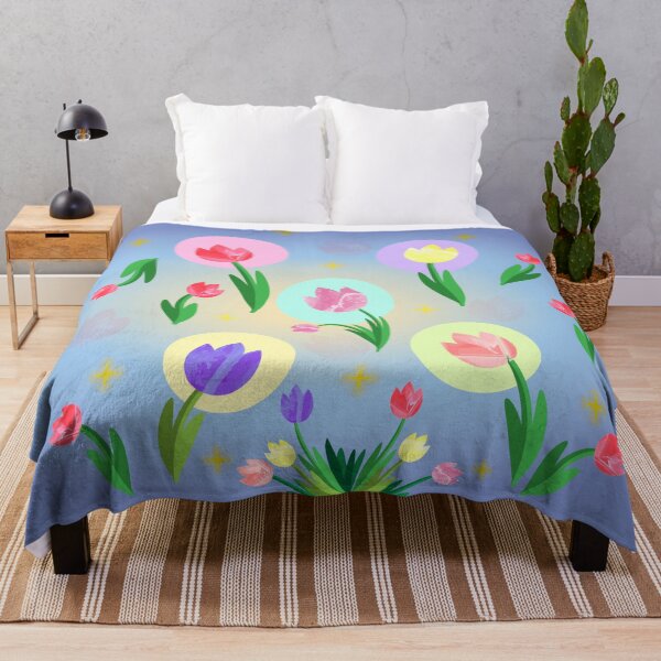 Item preview, Tulips night. Floral design designed and sold by AliensRich.