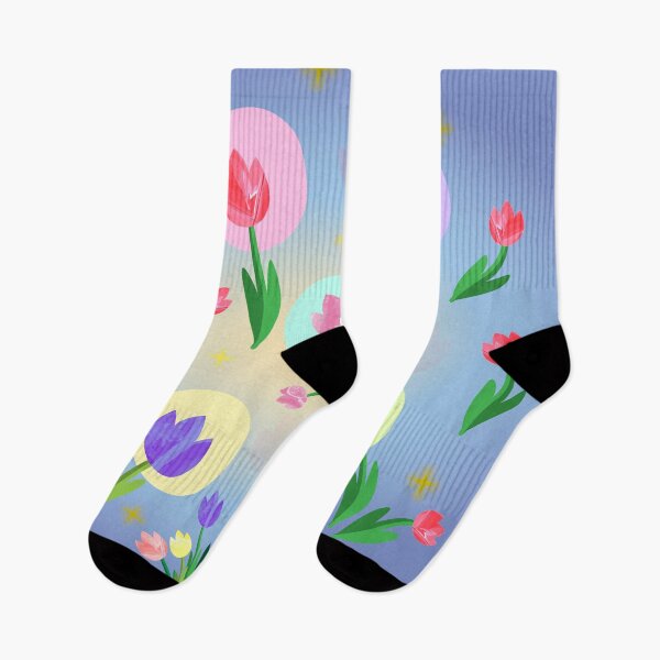 Item preview, Tulips night. Floral design designed and sold by AliensRich.