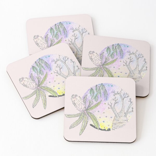 Item preview, wildflower and baobab  designed and sold by fluffy-cloud.