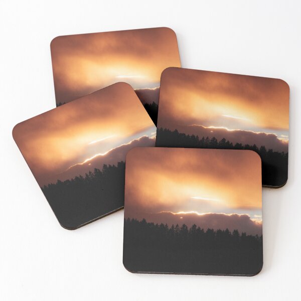 Item preview, Vivid storm sunset sky scape designed and sold by Juhku.