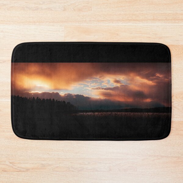 Item preview, Vivid storm sunset sky scape designed and sold by Juhku.