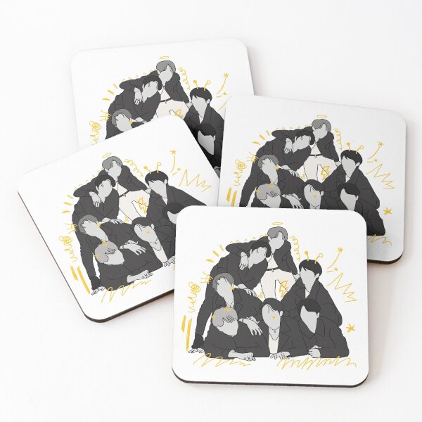 Item preview, BTS MOTS 7 - Minimalist Outline designed and sold by kaysadeea.