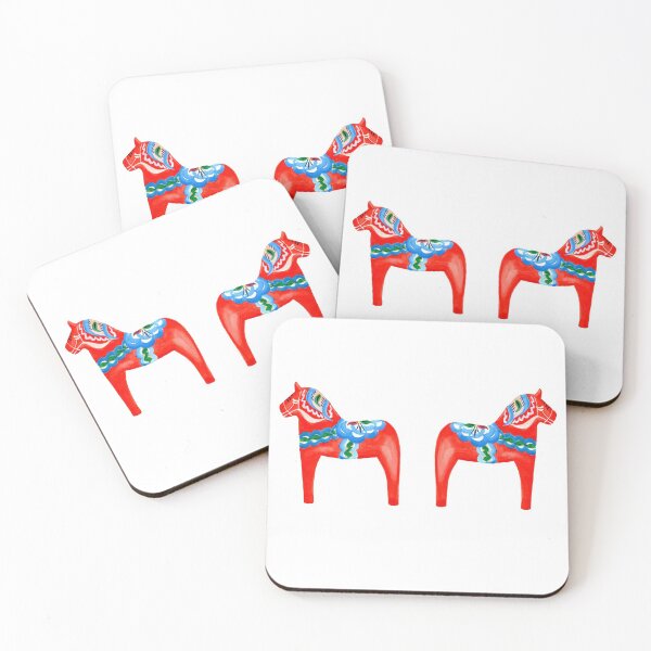 Item preview, Swedish Dala Horses designed and sold by Erica Nordberg.