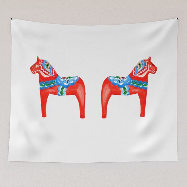 Item preview, Swedish Dala Horses designed and sold by Erica Nordberg.