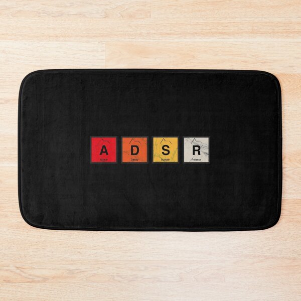 Item preview, Analog Synth ADSR Envelope Producer Vintage Studio Gear Nerd design designed and sold by A-Fashion.
