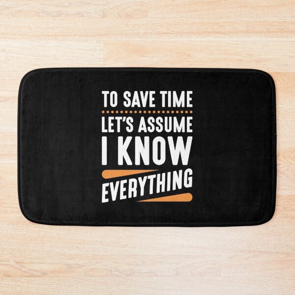Item preview, I Know Everything designed and sold by LuckyFoxDesigns.