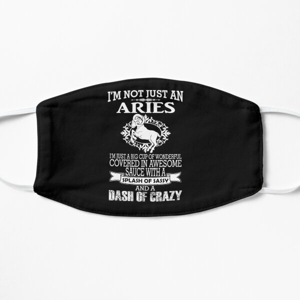 Aries - Birthday Horoscope Zodiac Sign Flat Mask