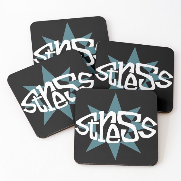 Item preview, Stress Records (White & Teal Blue Logo) designed and sold by Subliminal-Cuts.