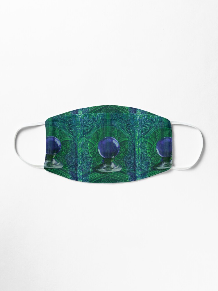 Alternate view of Mystic Visions in Blue and Green Mask
