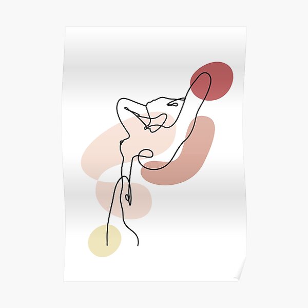 Nudité (nue) Poster