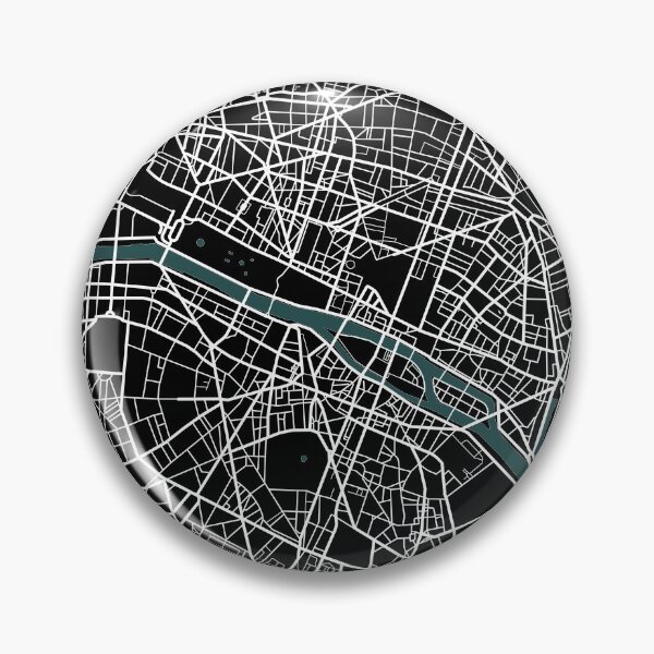 Item preview, Paris Map designed and sold by rogue-design.