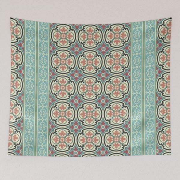 Item preview, vintage cement tiles designed and sold by Antonomase.