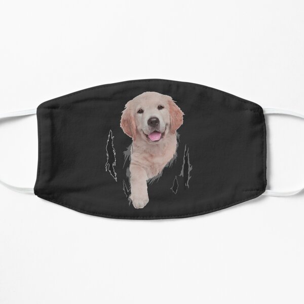 golden retriever mask Mask