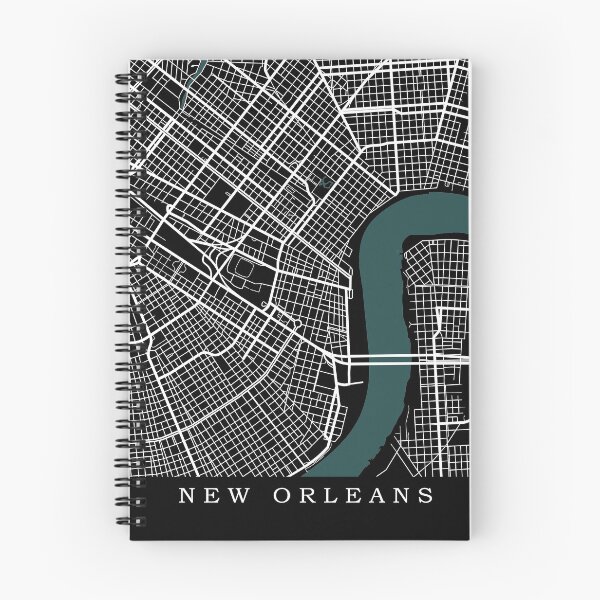 Item preview, Mapa de Nueva Orleans designed and sold by rogue-design.